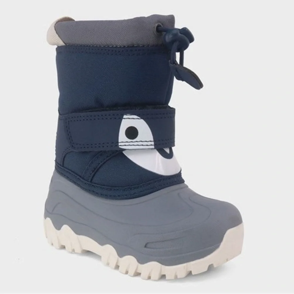 CAT&JACK TODDLER BERNARDO PENGUIN WINTER BOOTS SZ 12